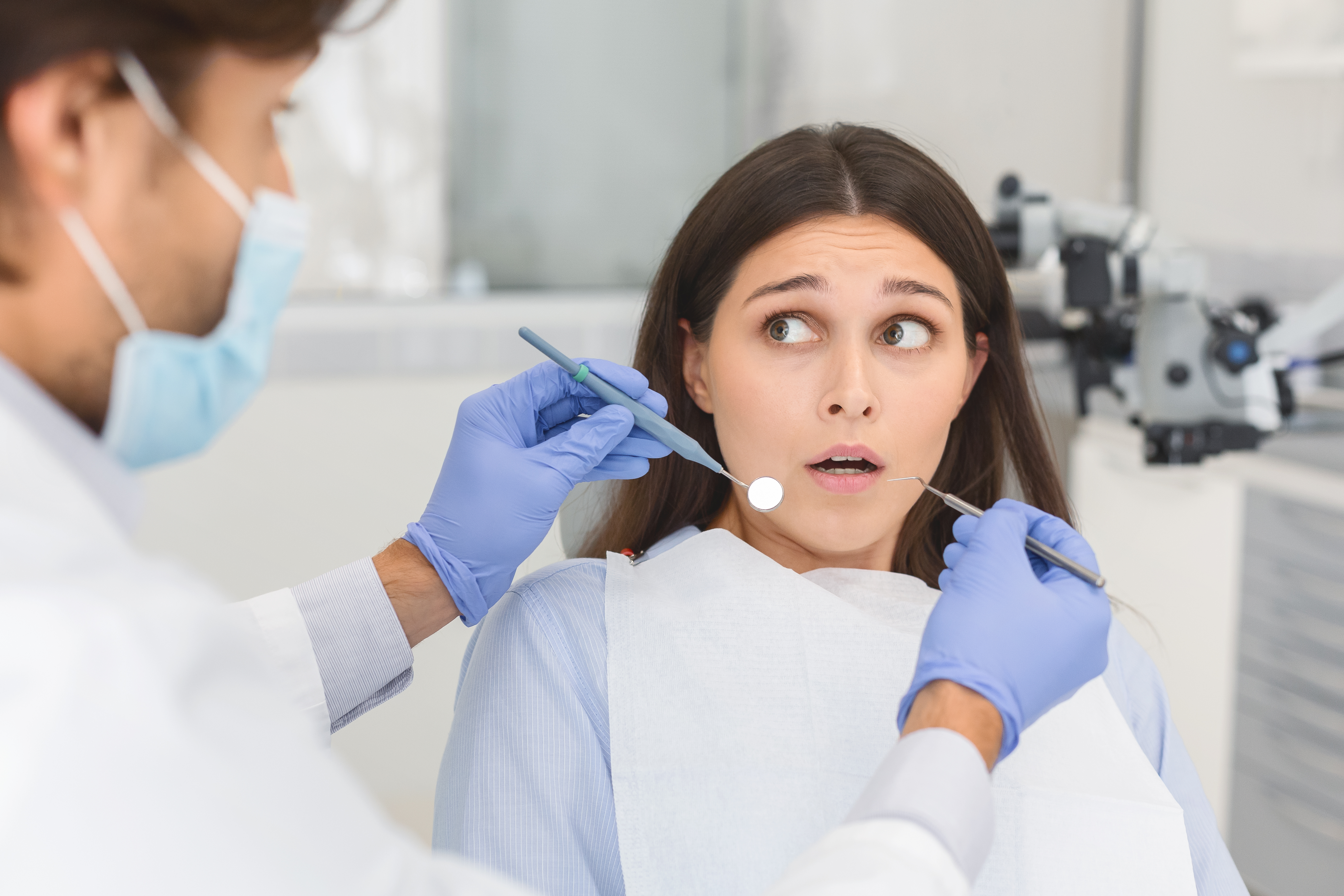 Why are patients afraid of the dentist